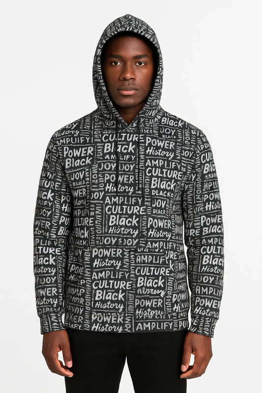 Stcassie “Black Power Culture” All-Over Print Hoodie