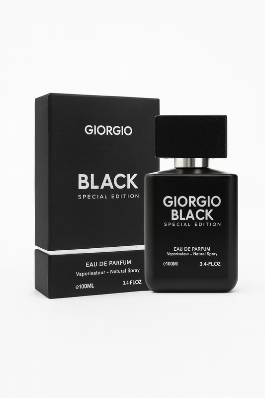 Fragrance World Giorgio Black Special Edition Eau de Parfum 100ml – Perfume for Men